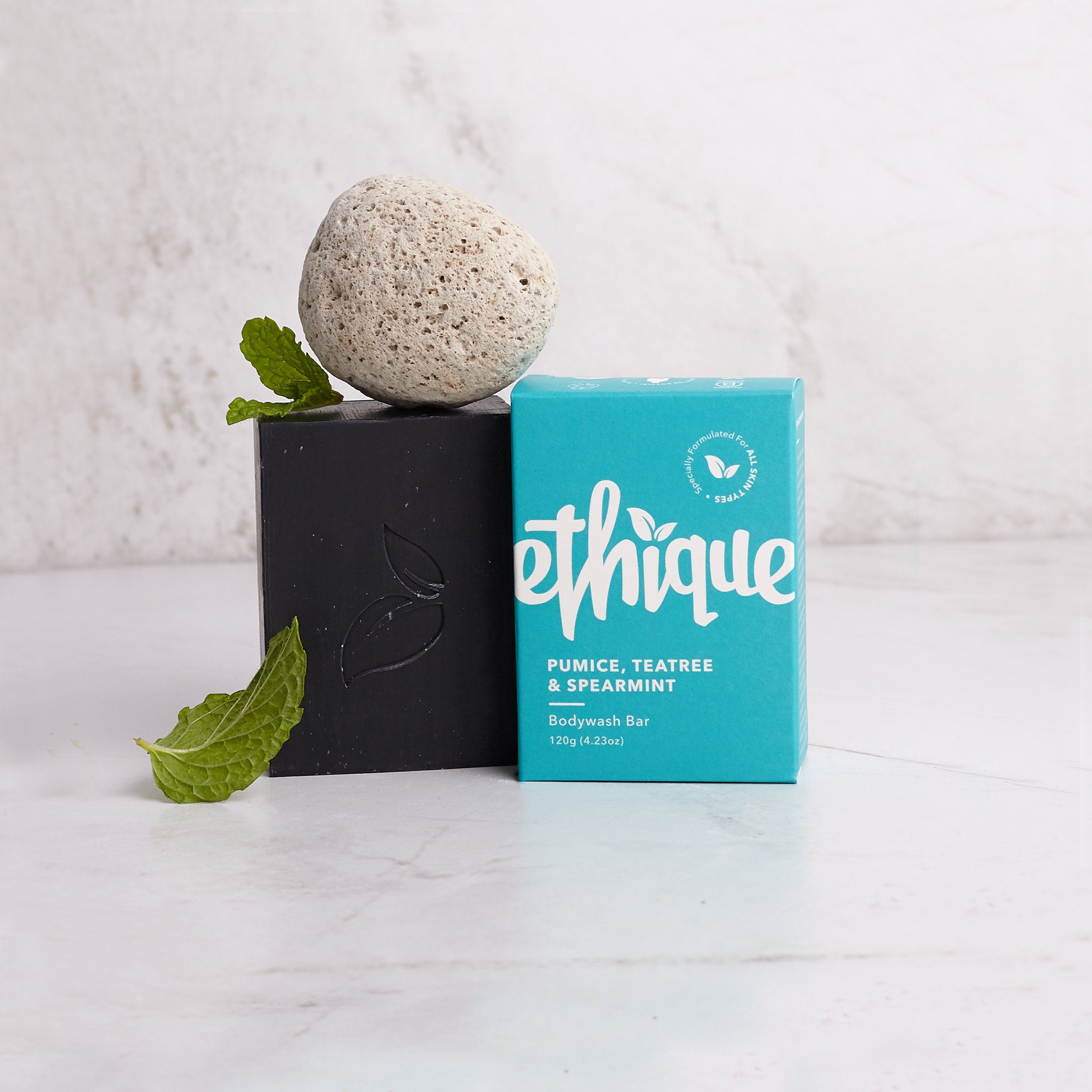 Exfoliating Pumice, Tea Tree, & Spearmint Soap Bar