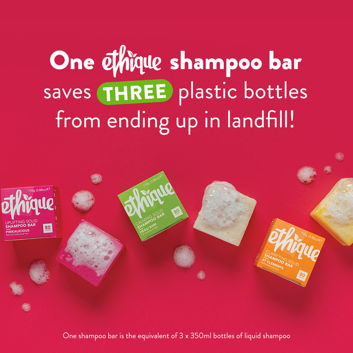 Calming Shampoo Bar for Dry, Itchy, Flaky Scalps: Heali Kiwi™